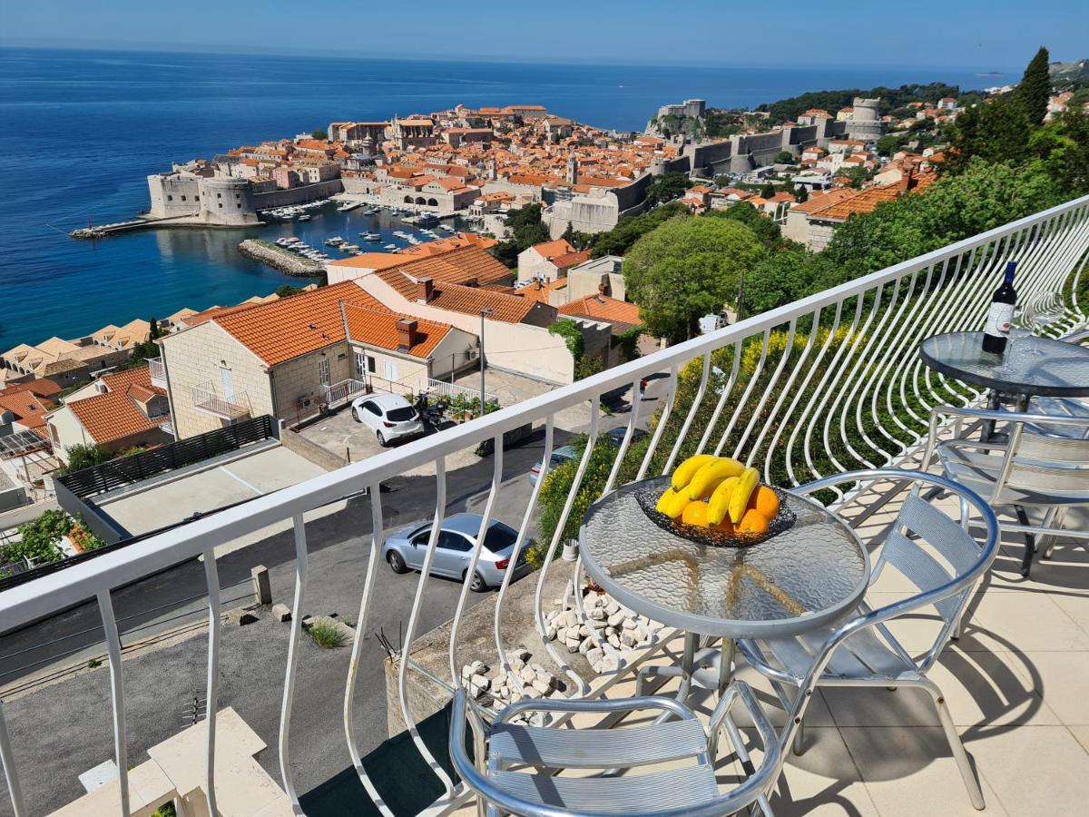 Panoramic Sea And Old Town View Dubrovnik Appartement Buitenkant foto