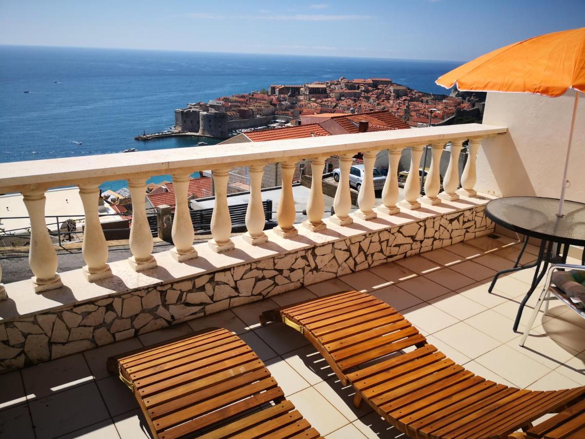 Panoramic Sea And Old Town View Dubrovnik Appartement Buitenkant foto