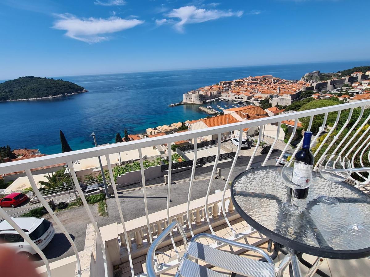 Panoramic Sea And Old Town View Dubrovnik Appartement Buitenkant foto