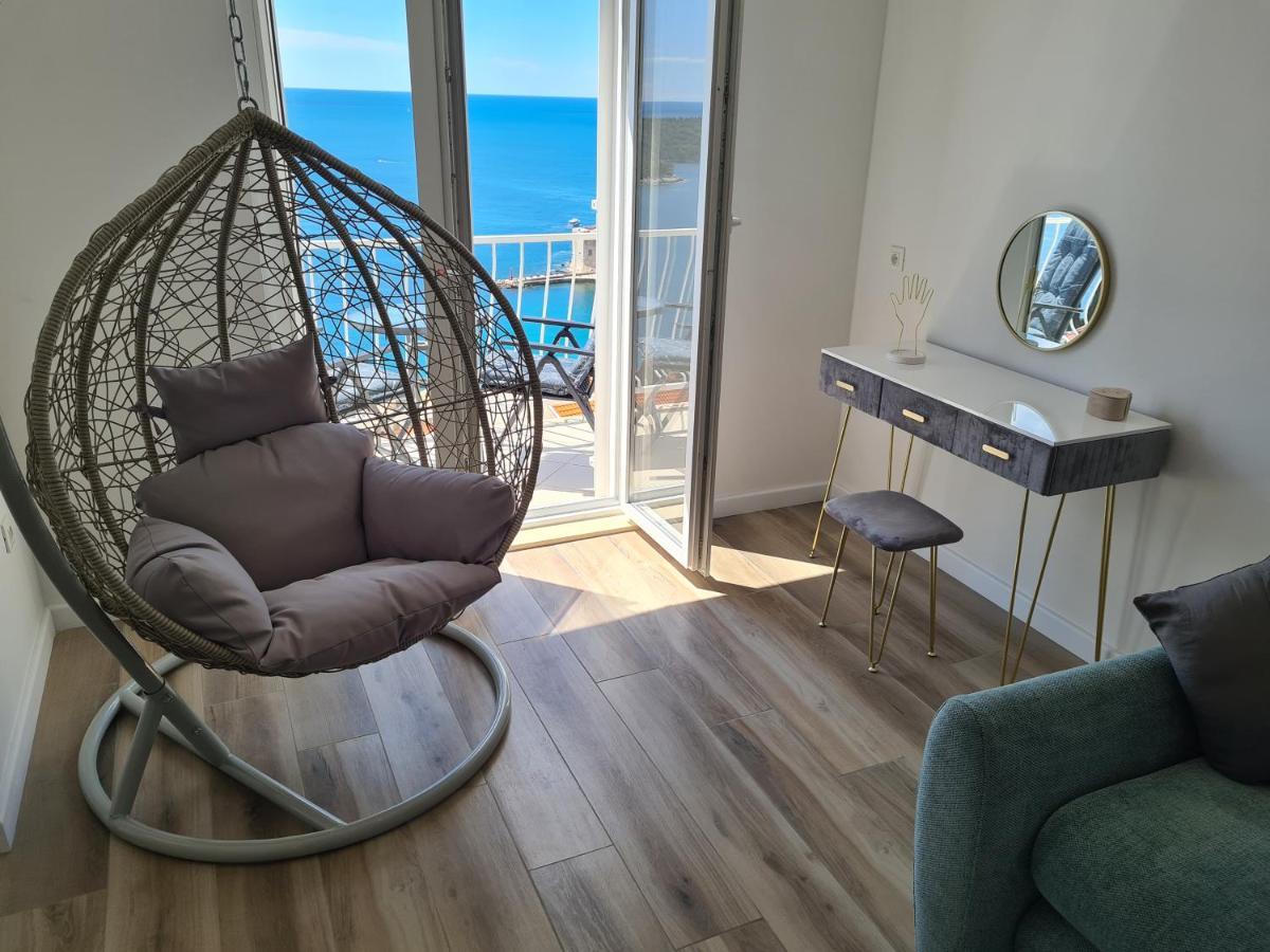 Panoramic Sea And Old Town View Dubrovnik Appartement Buitenkant foto