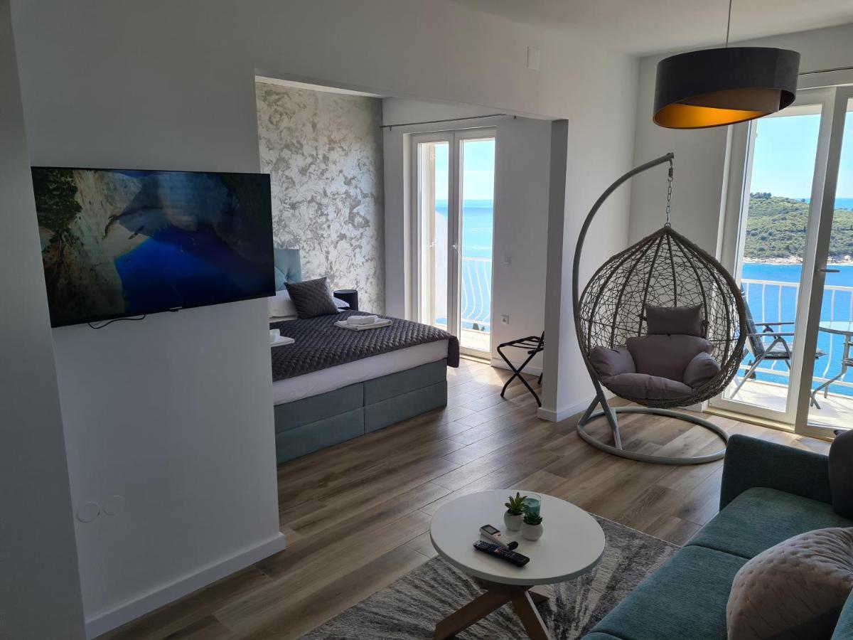 Panoramic Sea And Old Town View Dubrovnik Appartement Buitenkant foto