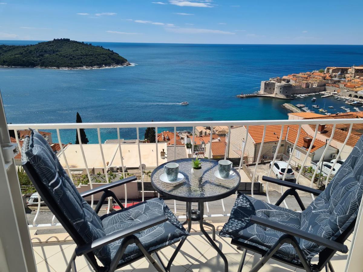 Panoramic Sea And Old Town View Dubrovnik Appartement Buitenkant foto