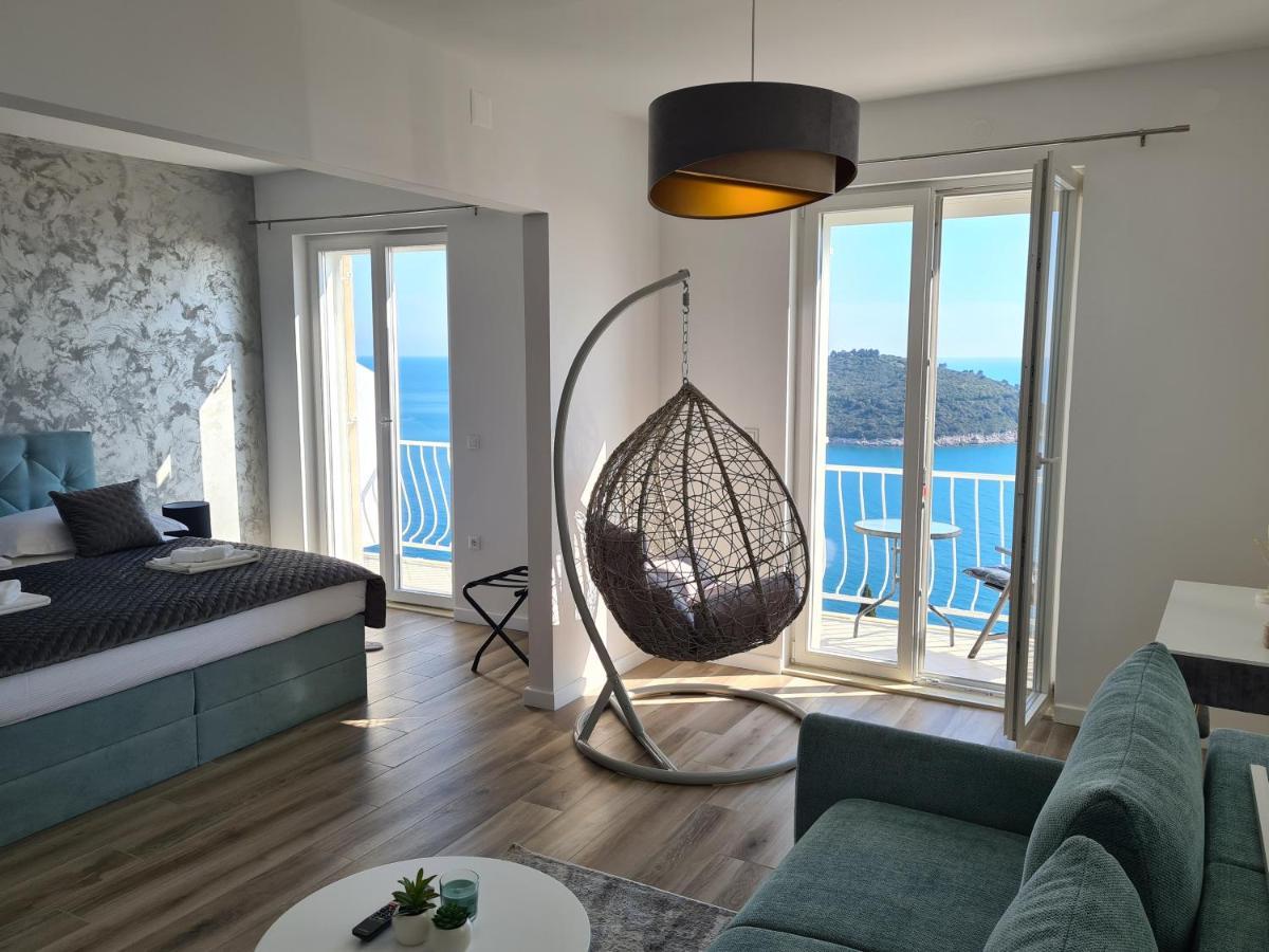 Panoramic Sea And Old Town View Dubrovnik Appartement Buitenkant foto
